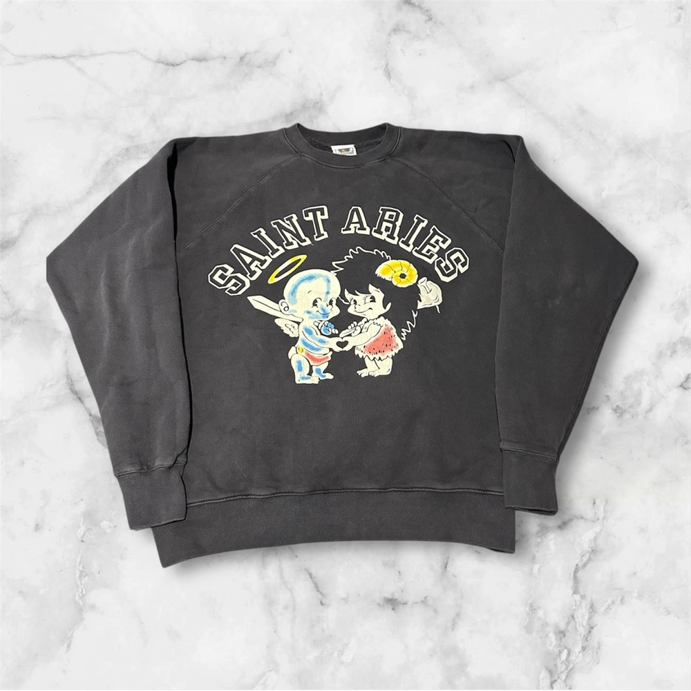 Saint michael Aries Graphic Sweatshirt